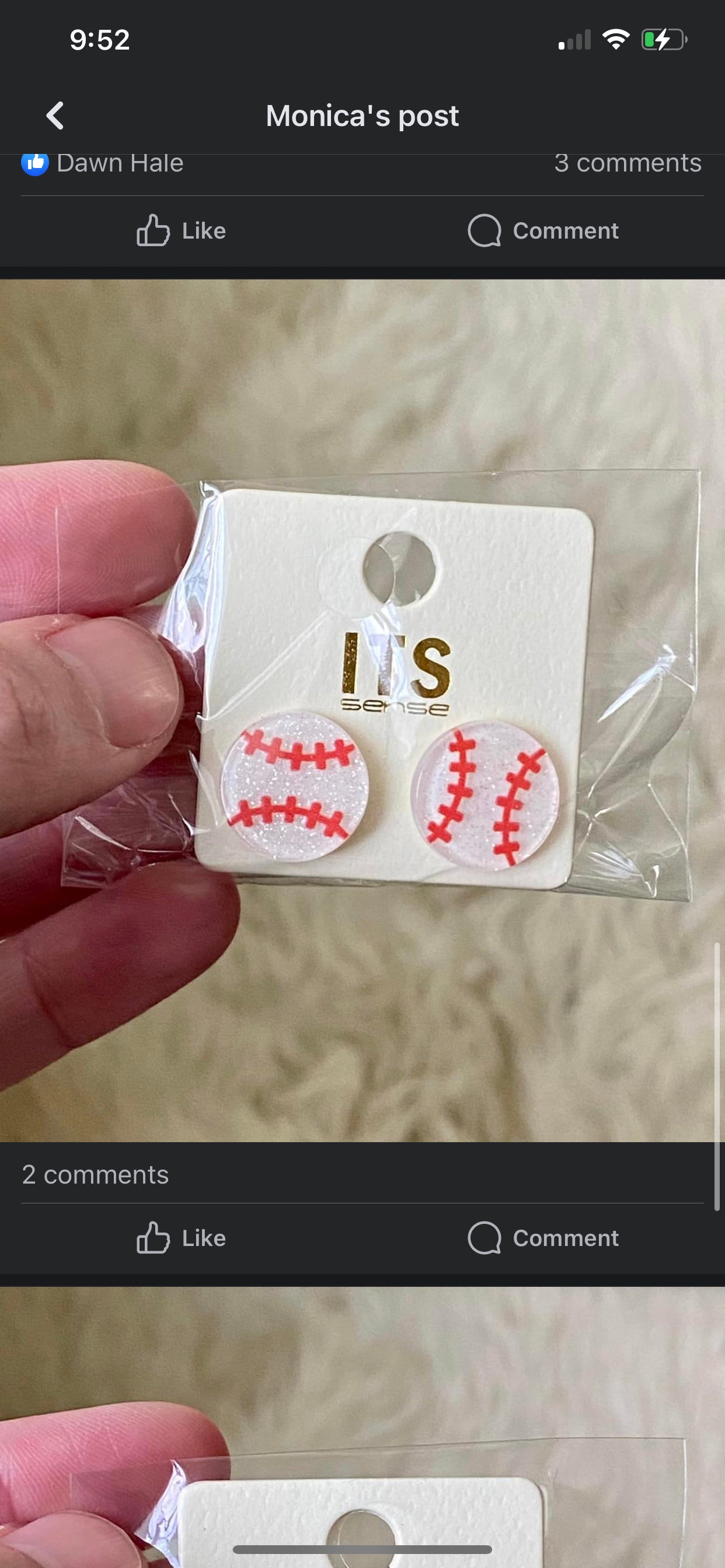 Sports Themed Epoxy Studs