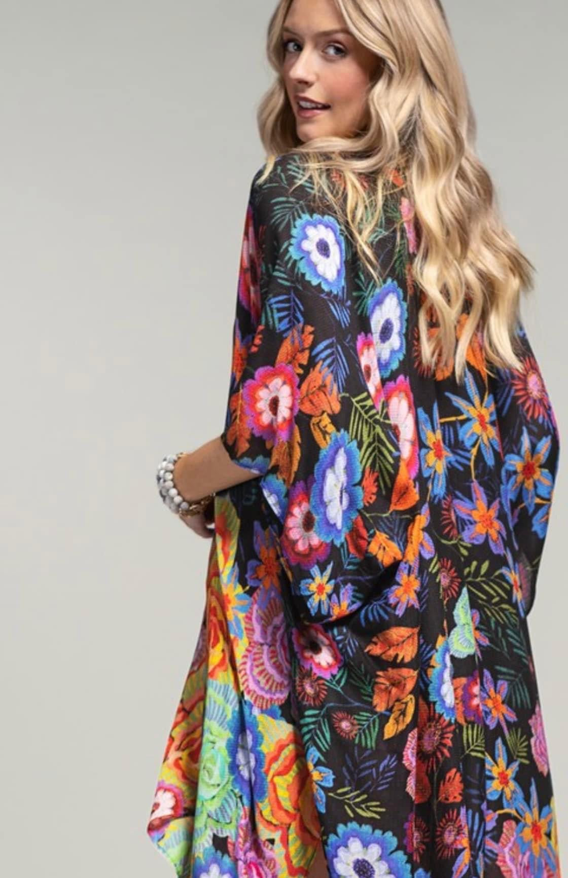 Floral Kimono