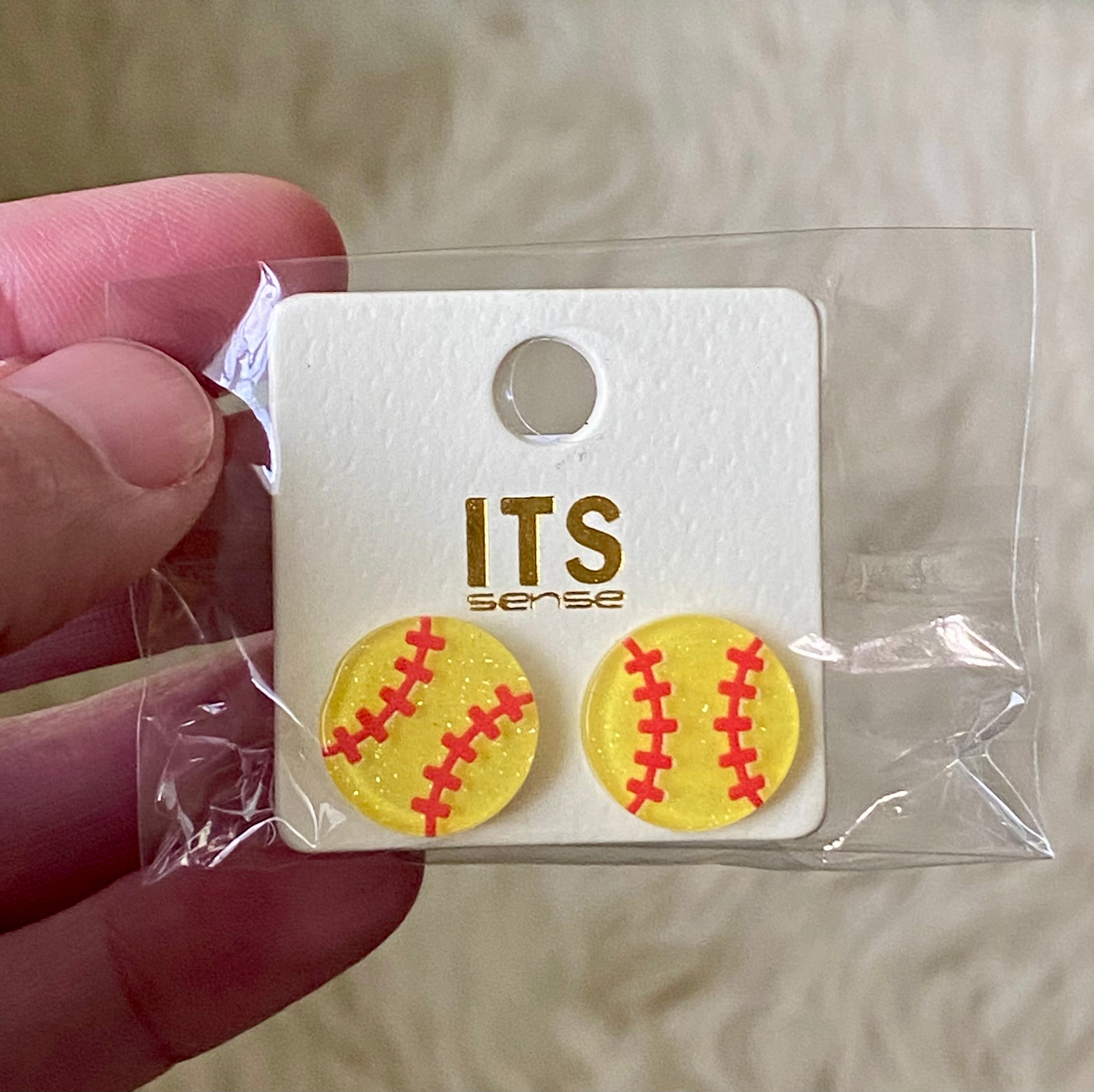 Sports Themed Epoxy Studs