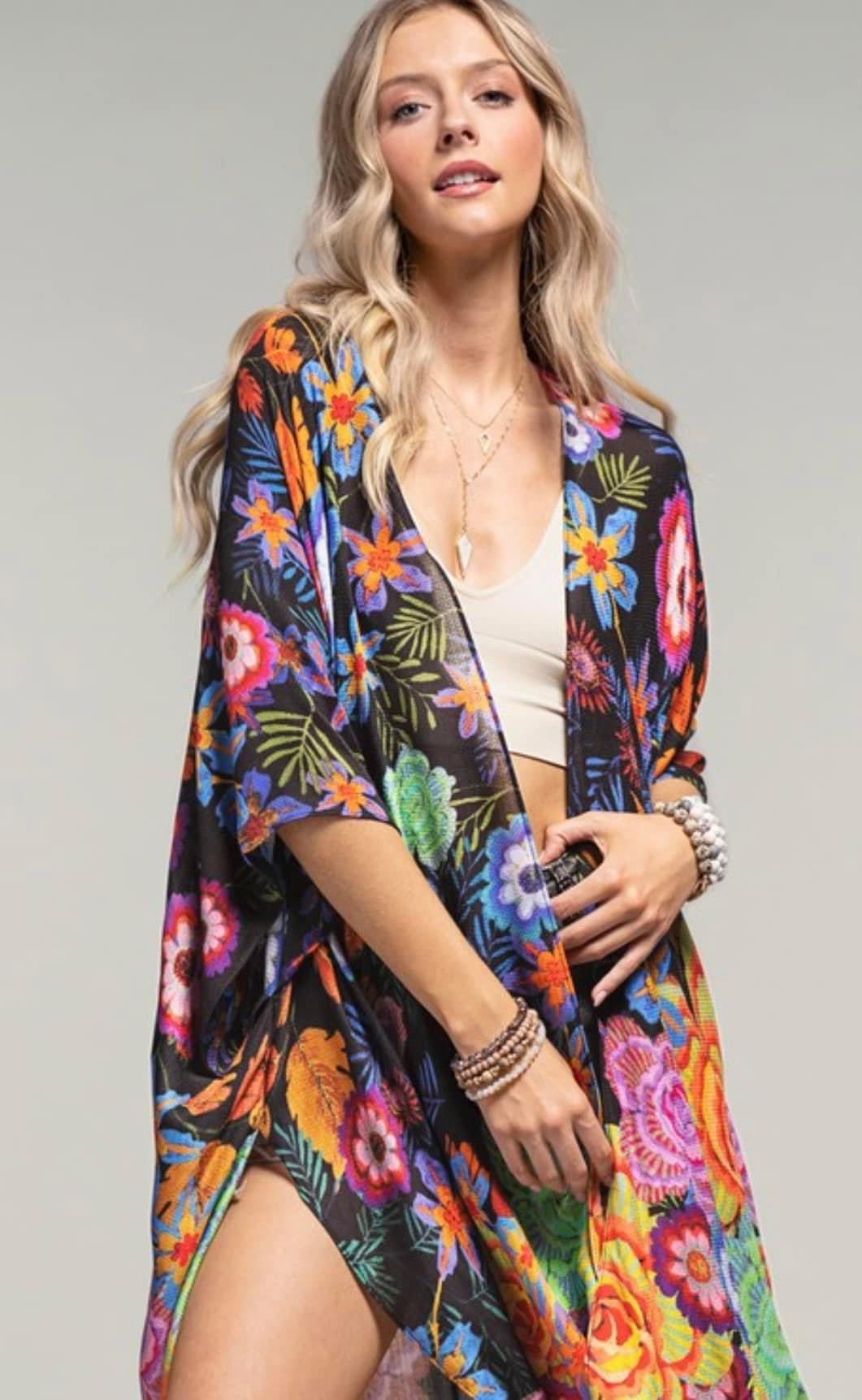 Floral Kimono