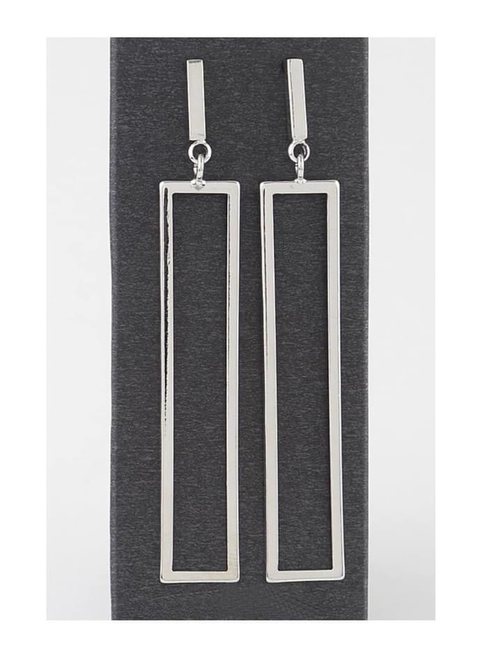 Open Frame Bar Earrings