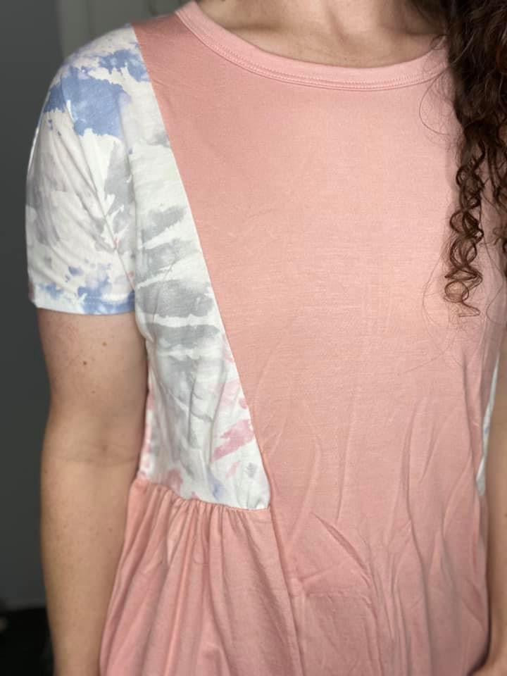 Cotton Candy Tie Dye Top