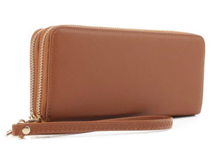 Audrey Double Zipper Wallets