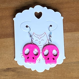 Skull Dangle Earrings