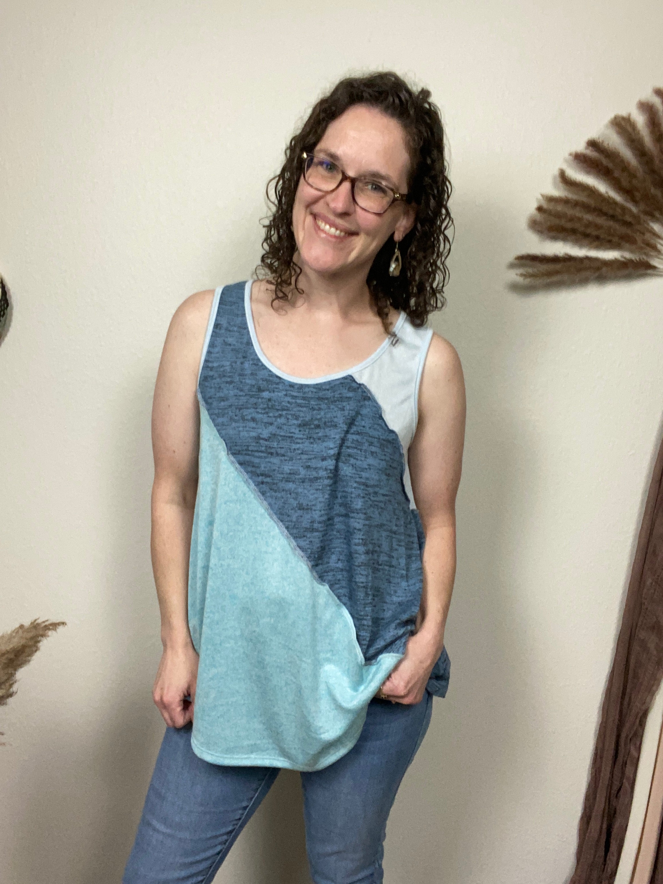 Turn the Tide Reverse Stitch Tank