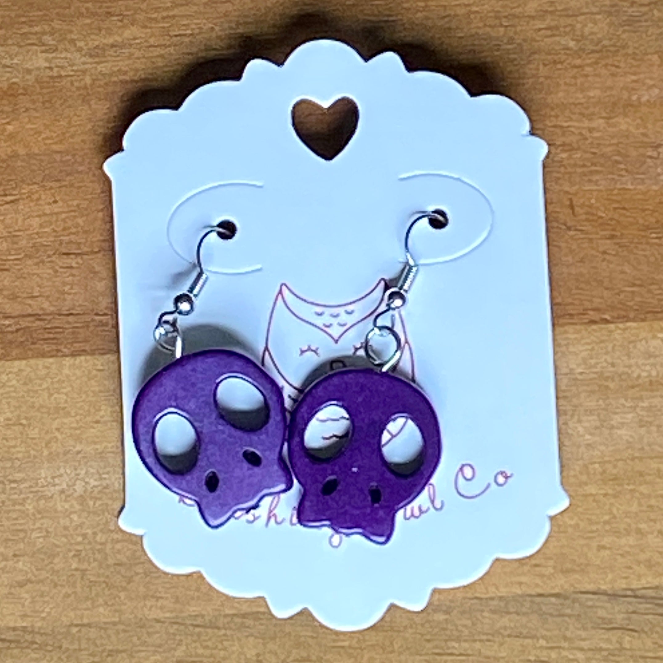 Skull Dangle Earrings