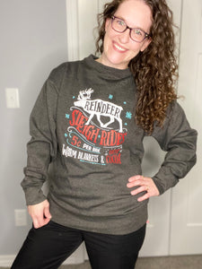 Reindeer Sleigh Rides Sweatshirt